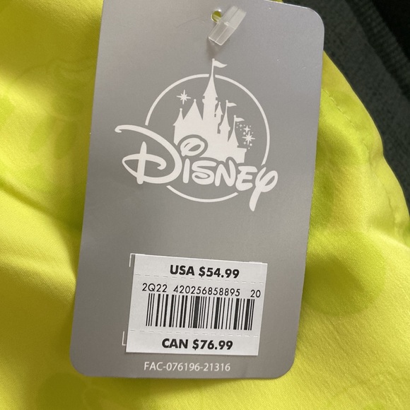 Disney Joggers for Adults, size L, neon yellow - Picture 5 of 5